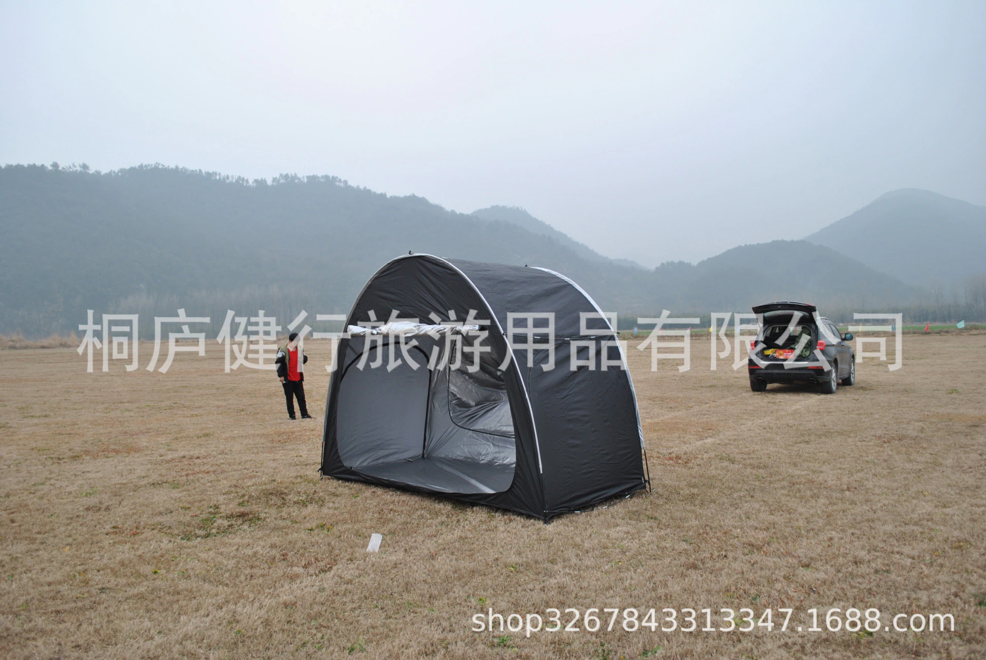 Cheap Goat Tents Outdoor Car Trunk Tent Sunshade Rainproof Tailgate Shade Awning Tent For SUV Car Self Driving Tour Barbecue Camping Tool   